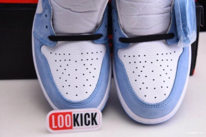 Cheap HIGH 1 UNIVERSITY WHITE RETRO AIR BLUE BLACK JORDAN 555088-134 0816